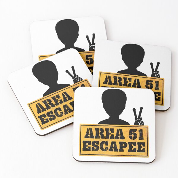 Item preview, Area 51 Escapee Alien Peace designed and sold by Mesyo.