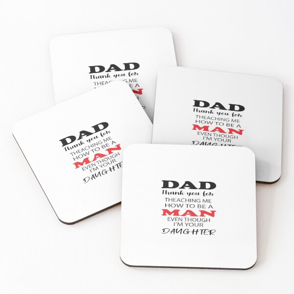 Item preview, Thanks Dad for Teaching Me how to be a man even though im your daughter  designed and sold by yoyodsing15.