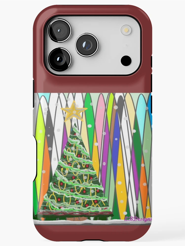Thumbnail 1 of 4, iPhone Case, Holiday Tree designed and sold by RBLBDesigns.
