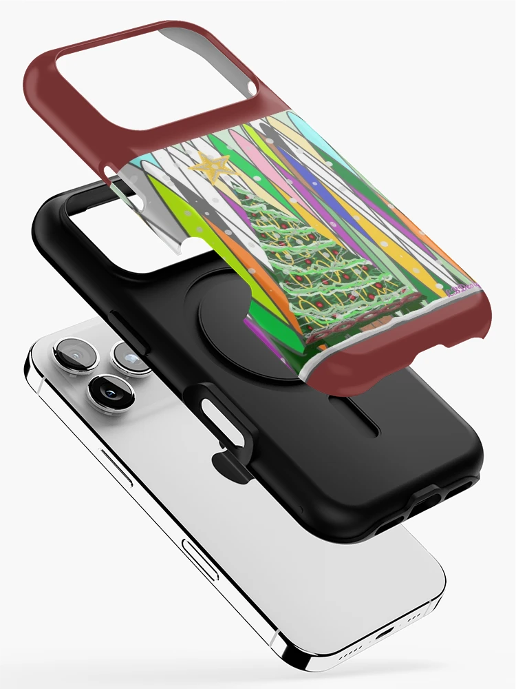 Thumbnail 2 of 4, iPhone Case, Holiday Tree designed and sold by RBLBDesigns.