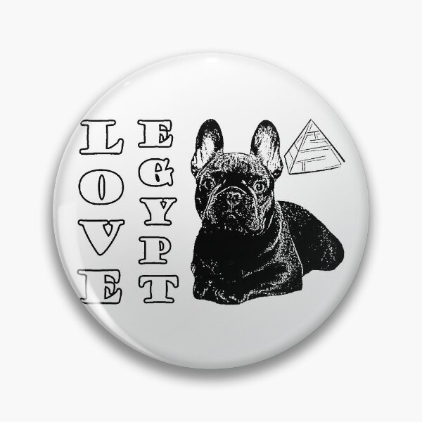 Item preview, Buckó Frenchie / Egypt / Love ancient Egypt - Pyramid (old style graphics) designed and sold by BuckoFrenchie.