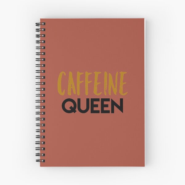 Item preview, Caffeine Queen Funny Quote designed and sold by medbouk1.