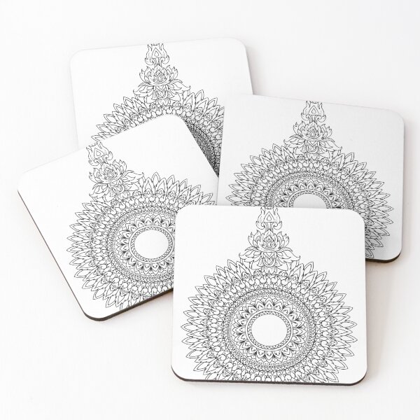Item preview, Jai Yen | Japanese & Thai Motif Mandala designed and sold by simmyghatt.