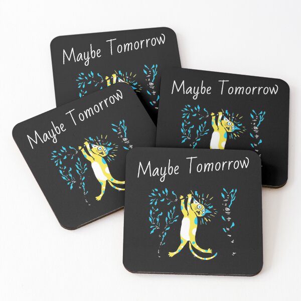 Item preview, Maybe Tomorrow - Definitely Not Today  designed and sold by Truly  Cheeky.