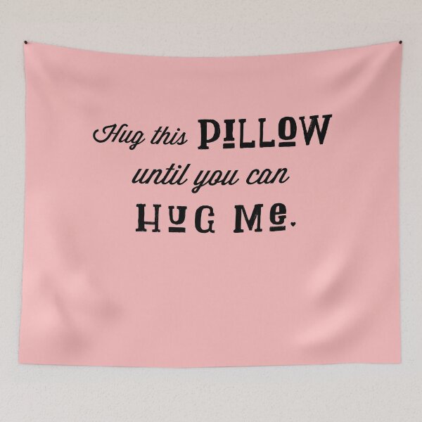 Item preview, Hug This Pillow Until You Can Hug Me  designed and sold by Jajulile.