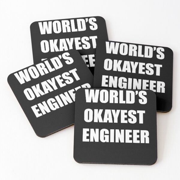 Item preview, World's Okayest Engineer II designed and sold by socialengineer.