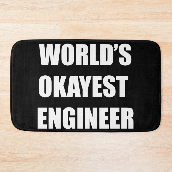 Item preview, World's Okayest Engineer II designed and sold by socialengineer.