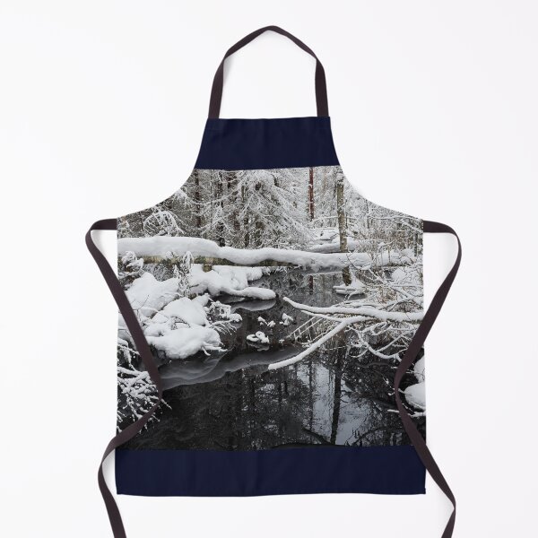 Item preview, Soft snow and icy black water designed and sold by Jouko Lehto Photography.