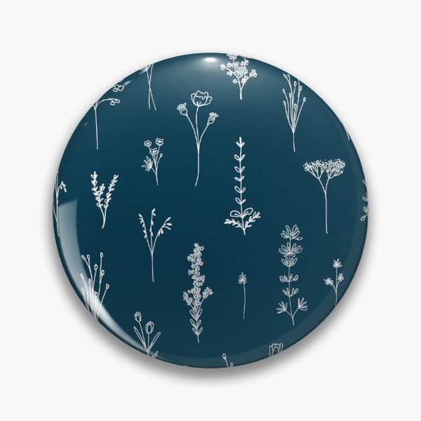 Item preview, Wildflowers 2 - Blue designed and sold by Anis Illustration.