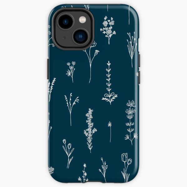 Disover Wildflowers 2 - Blue | iPhone Case