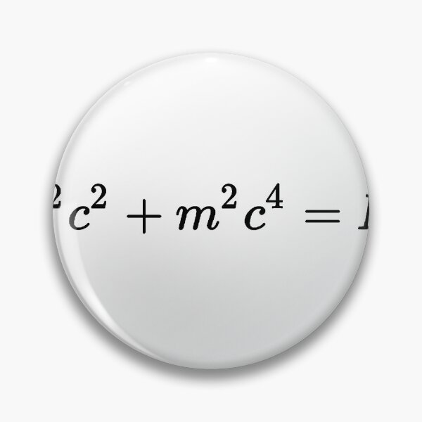 Item preview, energy of a relativistic particle equation designed and sold by NoetherSym.