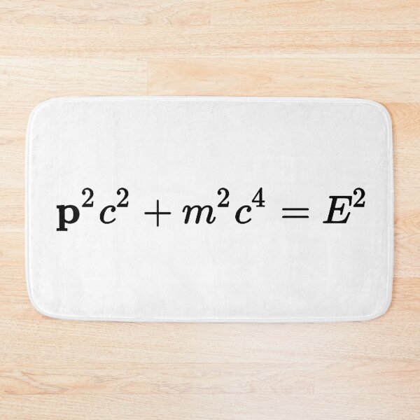 Item preview, energy of a relativistic particle equation designed and sold by NoetherSym.