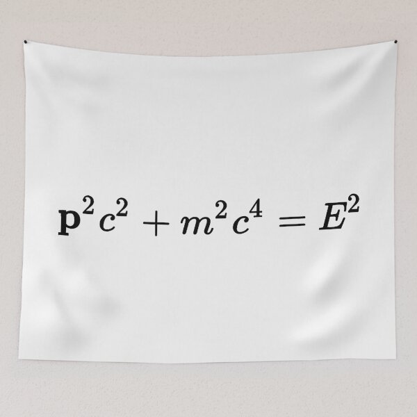 Item preview, energy of a relativistic particle equation designed and sold by NoetherSym.