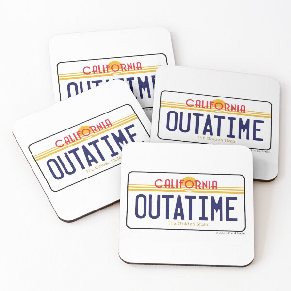 Item preview, Back to the Future OUTATIME License Plate designed and sold by mrspeedster.