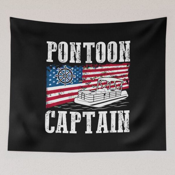 Item preview, Pontoon Captain American designed and sold by medbenCreation.