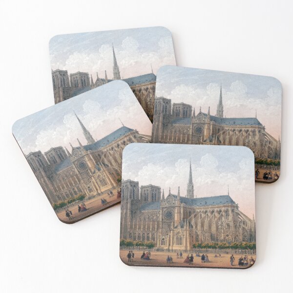 Item preview, Painting of Notre Dam Restored  designed and sold by billduncan.