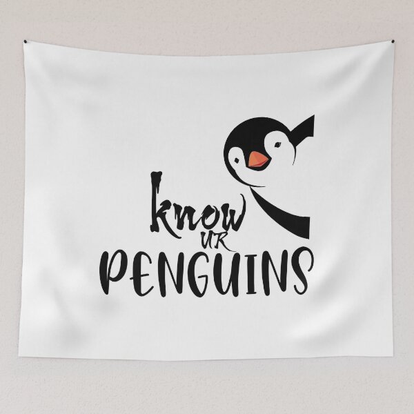 Item preview, know your penguins t-shirt design  designed and sold by zouhairchnafa.