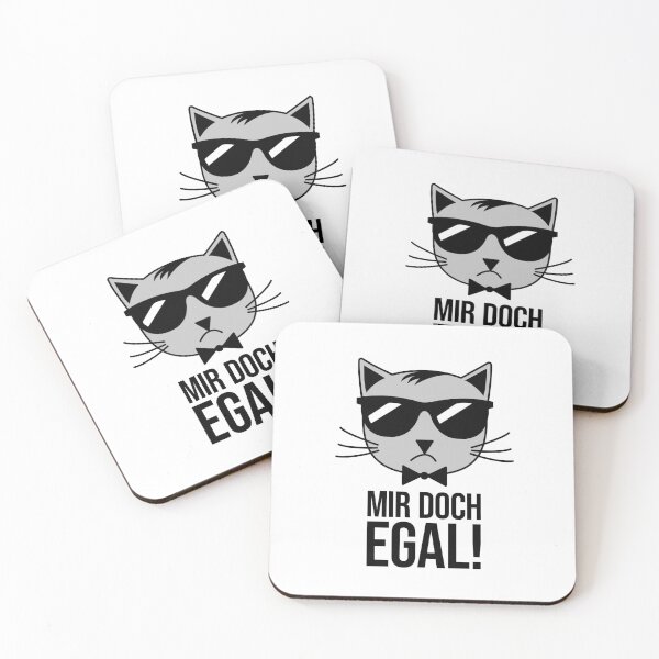 Item preview, Mir doch egal Katze designed and sold by lemontee.