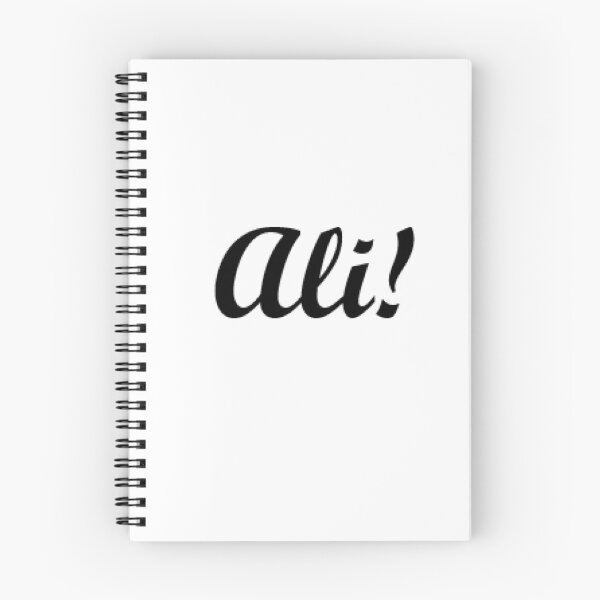 Item preview, Ali!  It's My Name! designed and sold by Tim Thompson.
