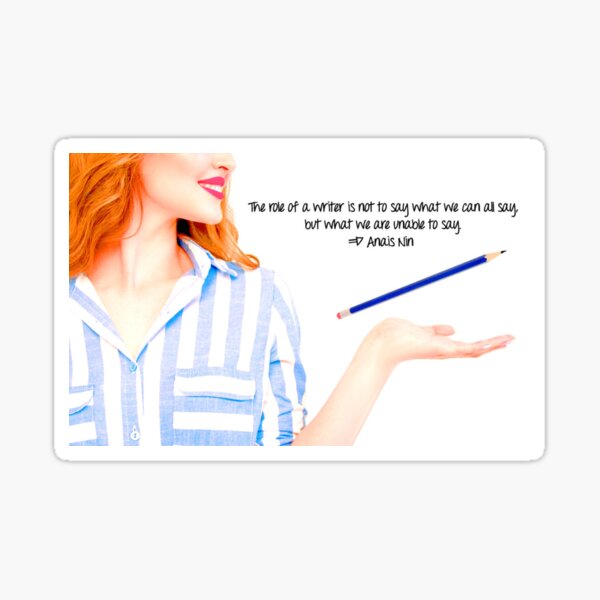 Item preview, The role of a writer designed and sold by Emilyromrell.