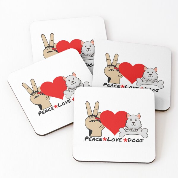 Item preview, Peace Love Dogs designed and sold by Lilaclown.