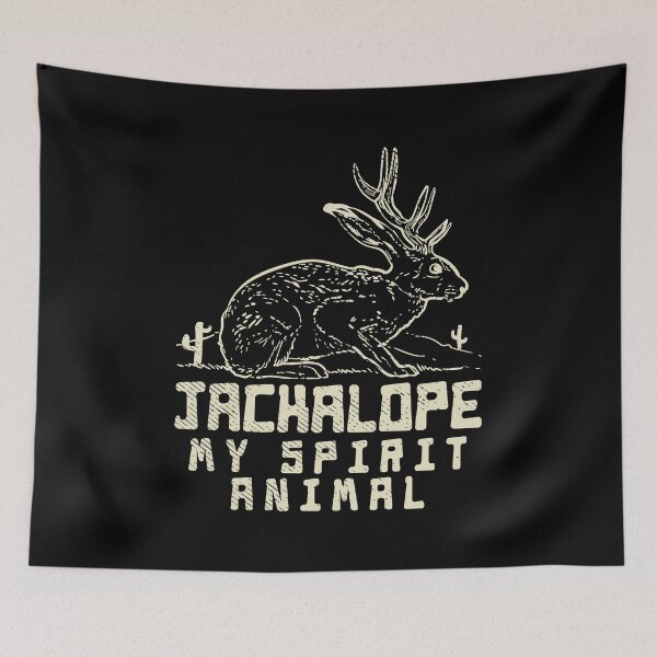 Item preview, Jackalope Is My Spirit Animal Vintage Look Jackrabbit Gift designed and sold by MarkusShirts.