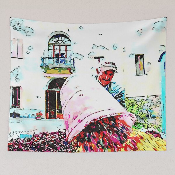 Item preview, Hortus Conclusus: pomace with farmer and college designed and sold by Giuseppe Cocco.