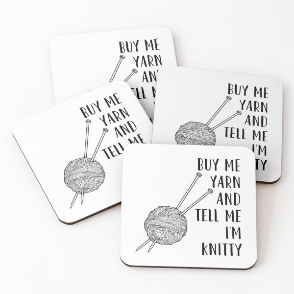 Item preview, Knitting - Buy Me Yarn and Tell Me I'm Knitty designed and sold by EstelleStar.