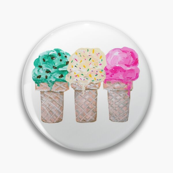 Item preview, Colorful Tasty Ice Cream Cones designed and sold by Laura Jane Kirton.