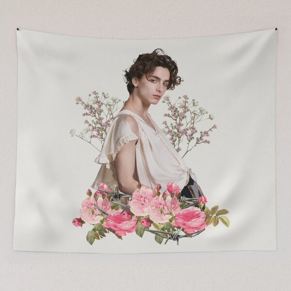 Item preview, Timothée Chalamet Vintage Floral designed and sold by elisabethkatee.