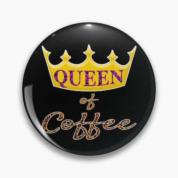 Item preview, Queen of Coffee Ladies funny Caffeine Bean Lover. designed and sold by MAXXEXCHANGE.