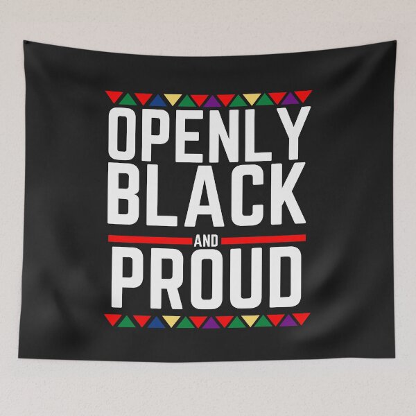 Item preview, Openly Black and Proud | Openly Black and Proud Black History Month designed and sold by PurpleAcademy.