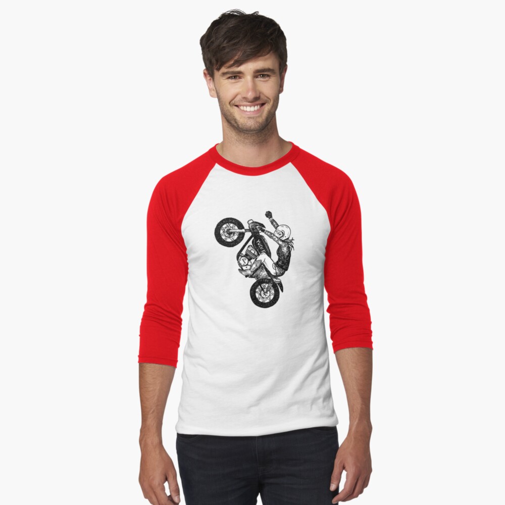 Item preview, Baseball ¾ Sleeve T-Shirt designed and sold by blindthistle.