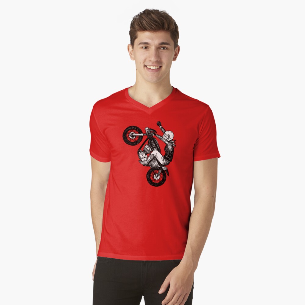 Item preview, V-Neck T-Shirt designed and sold by blindthistle.