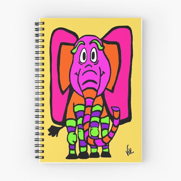 Aperçu de l'œuvre Ethal l'éléphant coloré créée et vendue par Vickie  Scarlett-Fisher.