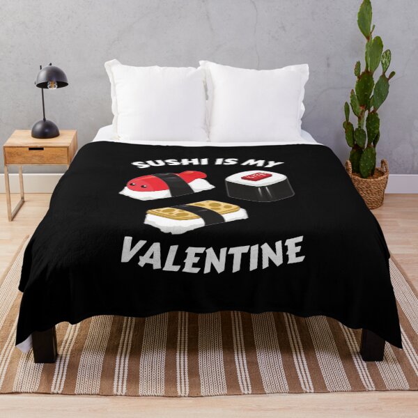 Item preview, sushi is my valentine designed and sold by JaMatt1983.