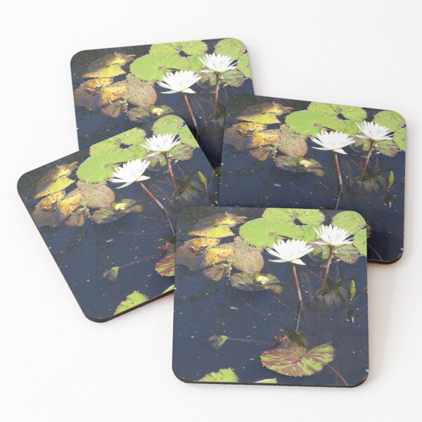 Item preview, Lilly Pad Pond Frog Water Flower Botanical designed and sold by Midwest-Goods.