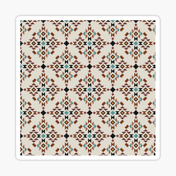Southwestern Repeat Pattern Sticker