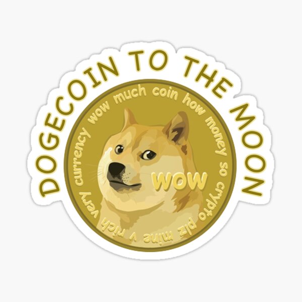 Dogecoin Stickers for Sale