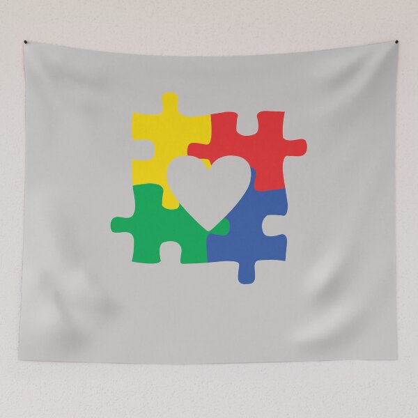 Item preview, Autism Awareness Love Heart Puzzle Piece Valentines Day designed and sold by GINIART.