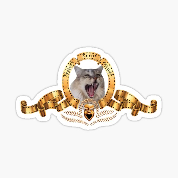 Item preview, MGM Parody Cat Roaring designed and sold by FEFcatrescue.