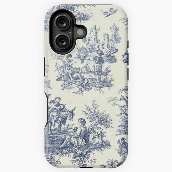 Aperçu de l'œuvre Conceptions de pique-nique en toile française bleu poudre créée et vendue par Freestylist.