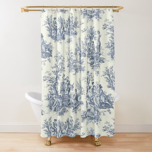 French Shower Curtains Redbubble