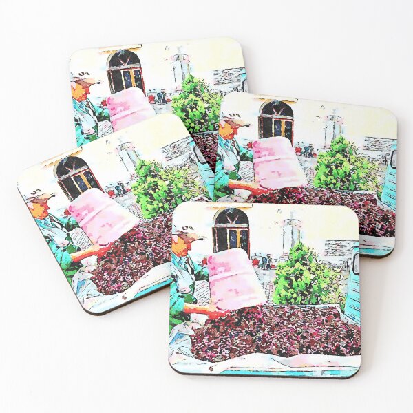 Item preview, Hortus Conclusus: pomace with farmer and college designed and sold by Giuseppe Cocco.