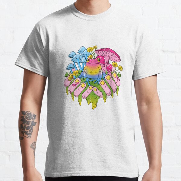 Pansexual Frog Fungi Handful Classic T-Shirt