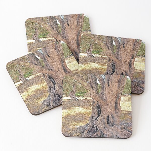 Item preview, Two olive trees, Lefkada, paint effect designed and sold by paulboizot.