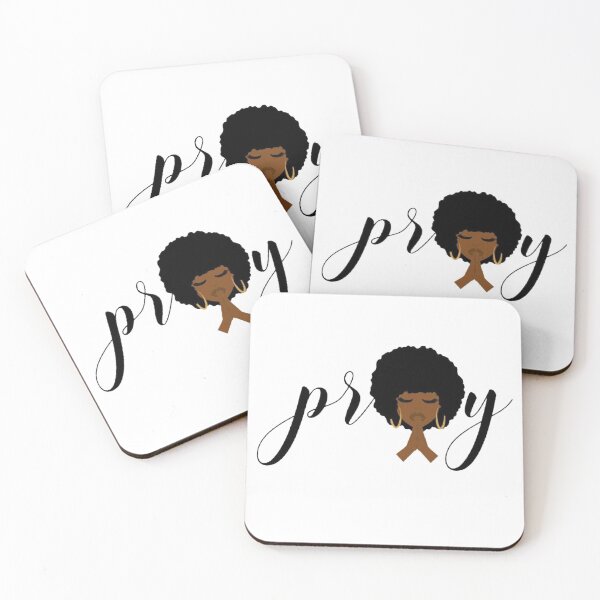 Item preview, African Afro lady Pray designed and sold by sibrina1.