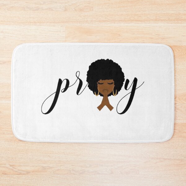 Item preview, African Afro lady Pray designed and sold by sibrina1.