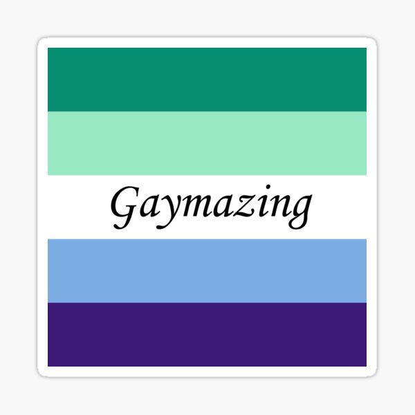 gay flag mlm 5 stripes