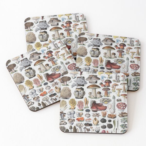 Item preview, Vintage Mushroom Poster designed and sold by redoARTstore.